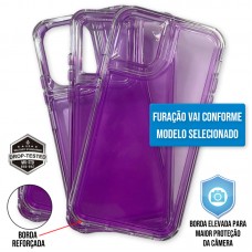 Capa Motorola Moto G04 - Clear Case Collection Light Purple